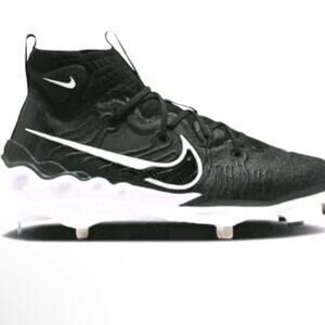 Nike Alpha Huarache NXT Black Metal Baseball Cleats Men's Size 11 DJ6517-001 NEW